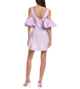 Lilac Off-The-Shoulder Mini...