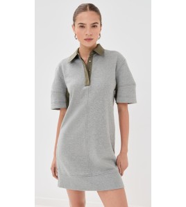 Gray Contrast Stand Collar...